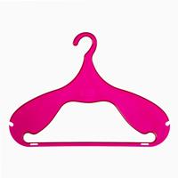 Dina Clothes hanger - transparent fuchsia 1